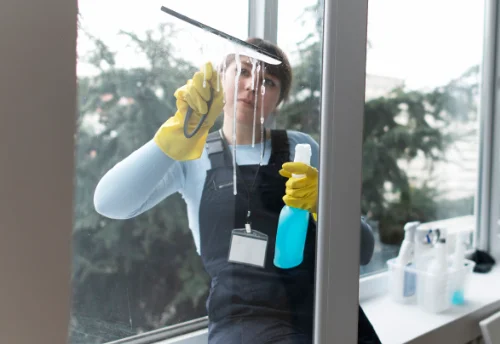 Nettoyage de vitres intérieures et extérieures à Saint-Laurent-en-Gâtines